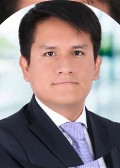 Portrait of Juan Chuquizuta, Business Development Officer